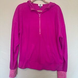Old Navy Pink Oversized Sweatshirt